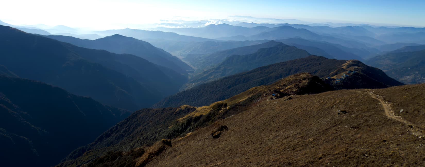 View From Mardi Himal Trek