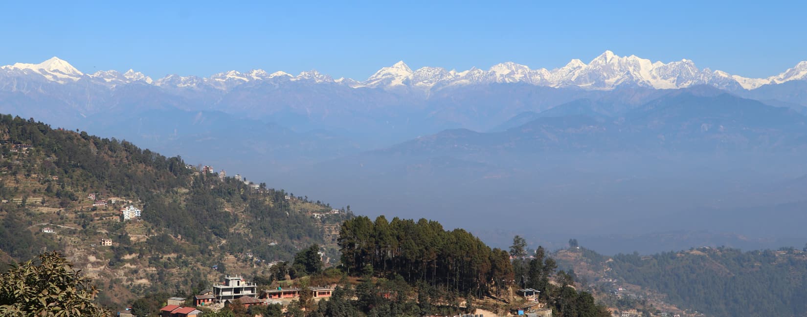Mountain View From Dhulikhel Nepal