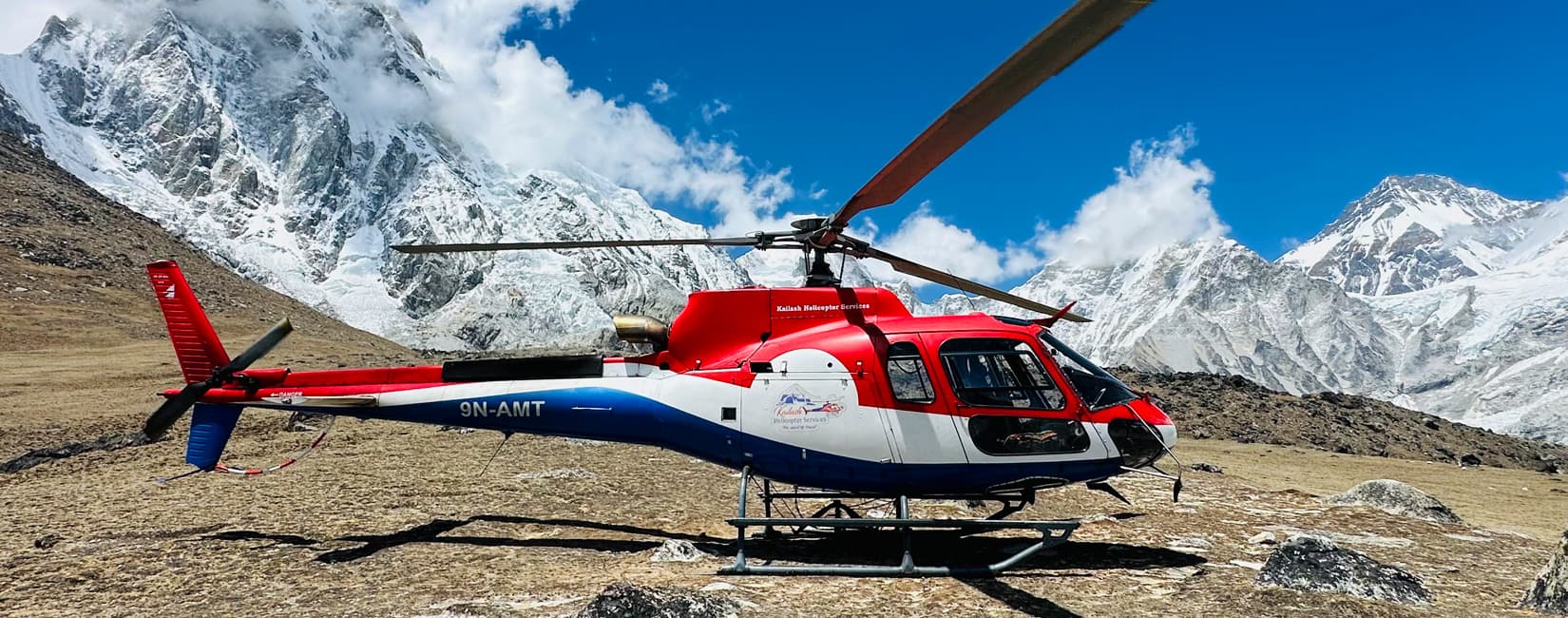 Everest Heli Tour Landing At Kalapathar