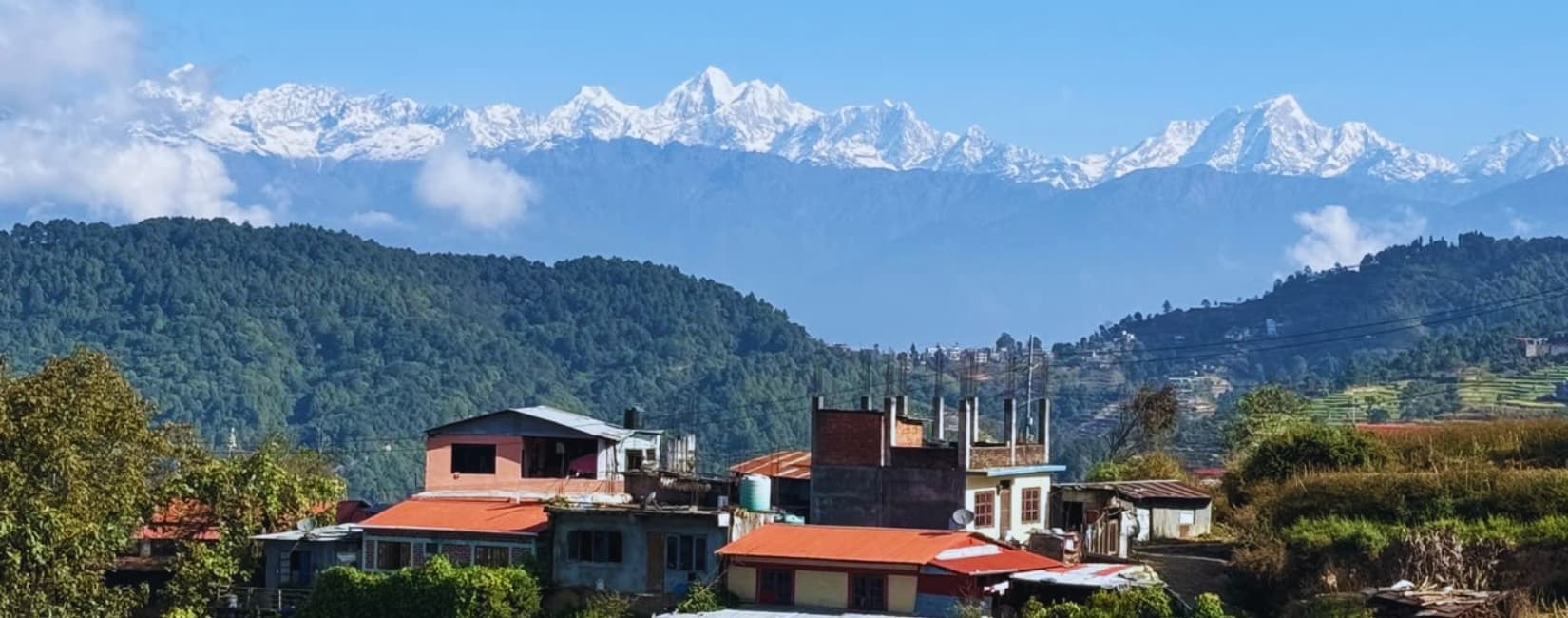 Mountain View From Nagarkot