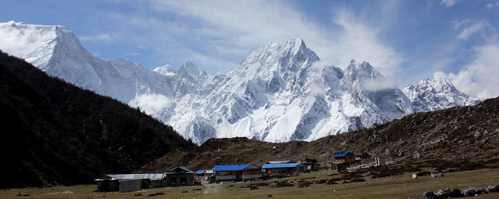 Bimthang village at Manaslu.