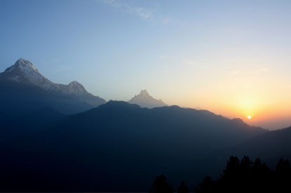 Poon  Hill Sunrise View
