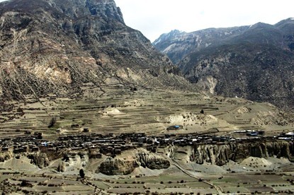 Manang Village.