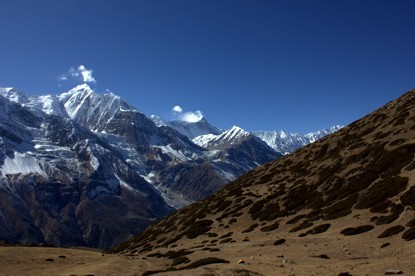 Annapurna Mountain range.