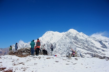 View of Mardi Himal.