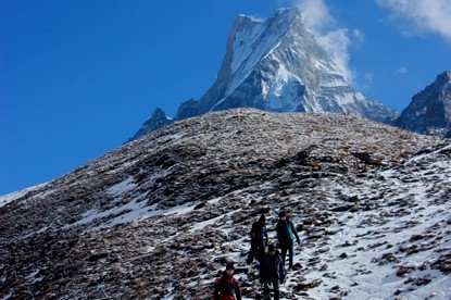 Mardi Himal base camp trek.