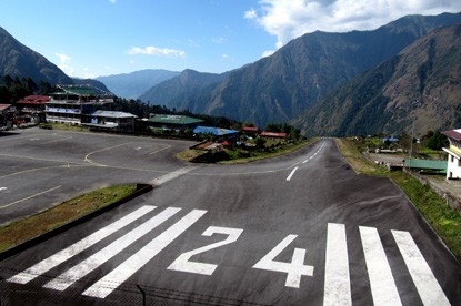 Lukla Airport.