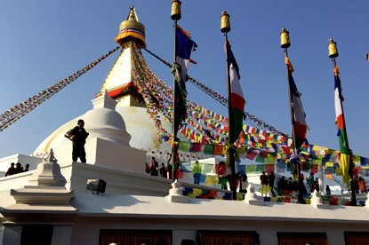 Bouddhanath Stupa.