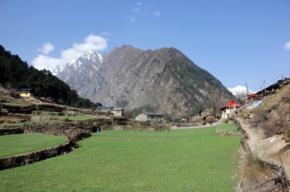 Manaslu village.