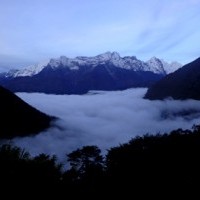 Vally view from Tengboche.