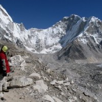 View of Everest Base Camp.
