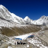 Gorakshep and Kalapathar view.