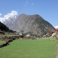 Manaslu village.